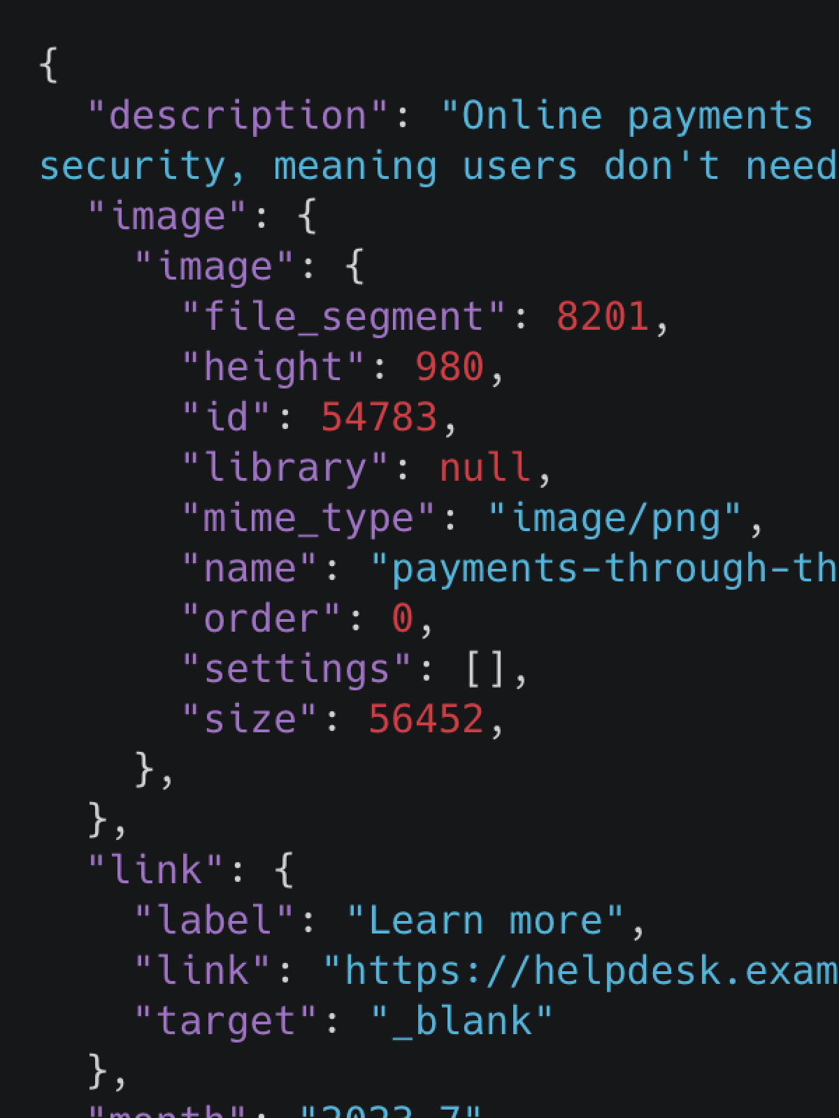 Visual layer and content layer shown as independent components in the CMS