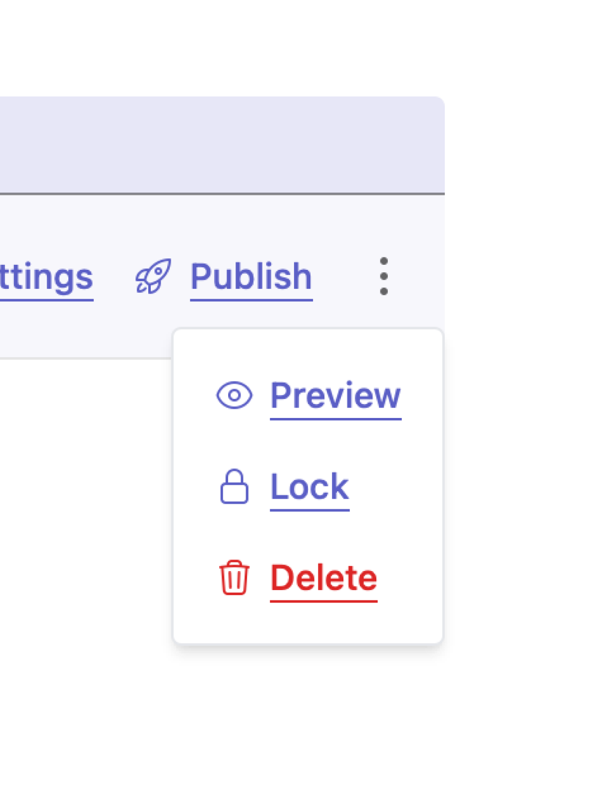 Private preview link being shared before a page is published